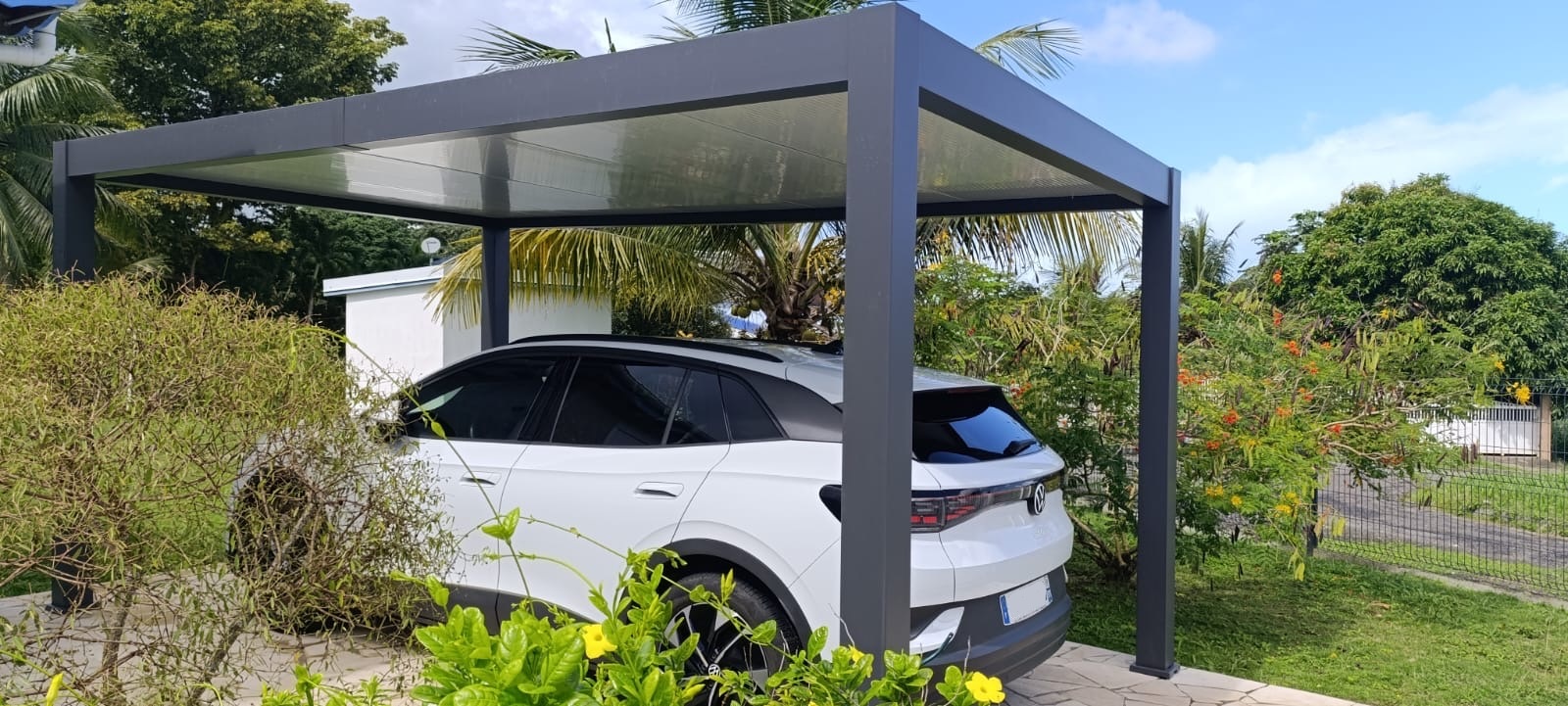 Réalisation Pergola Caraïbes