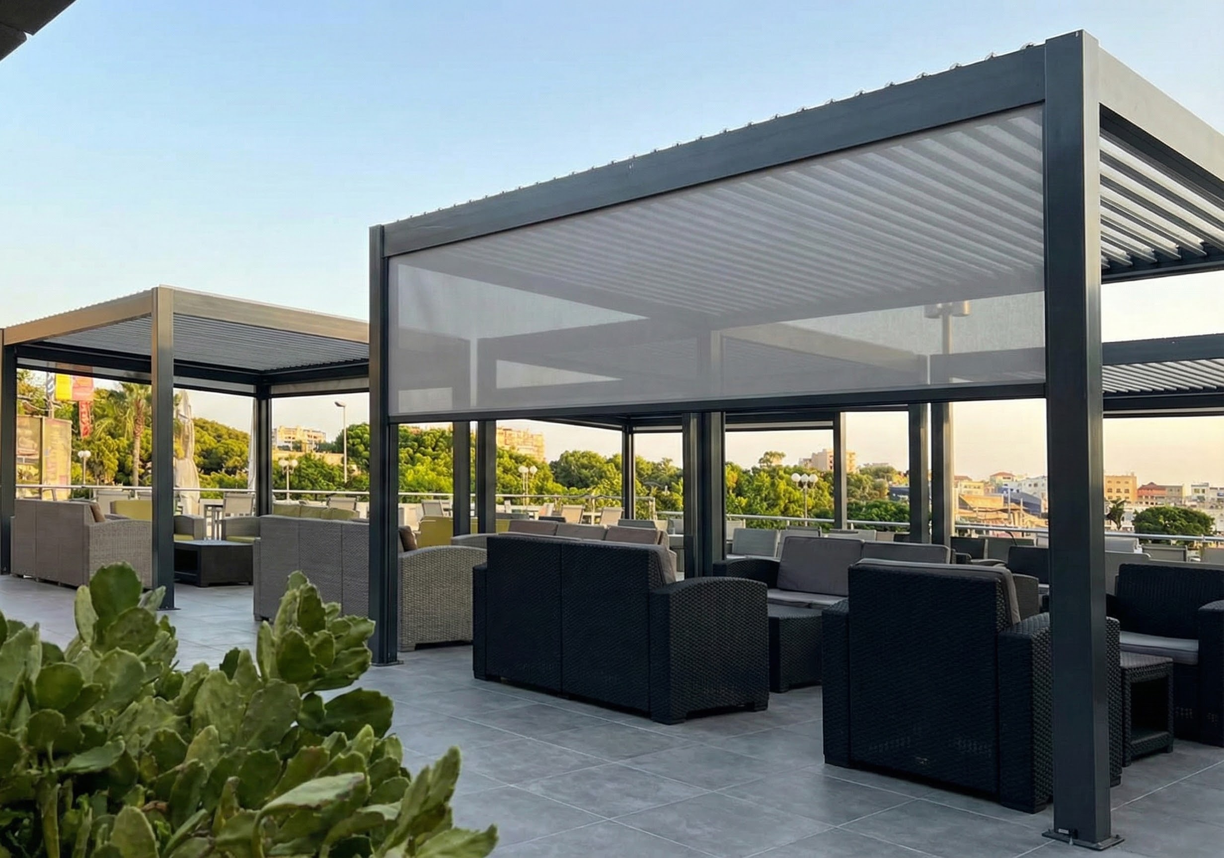 Réalisation Pergola Caraïbes